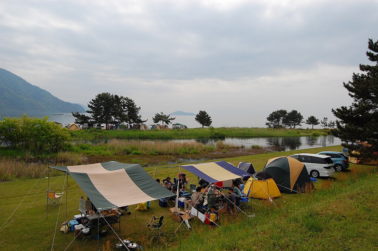 知内浜オートキャンプ場(マキノサニービーチ)